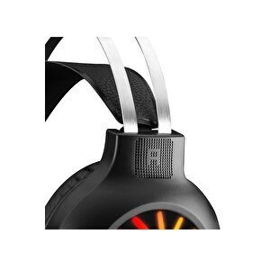 Rampage Rm-k44 Zengibar 7.1 Surround Rgb Siyah Gaming Mikrofonlu Oyuncu Kulaklığı