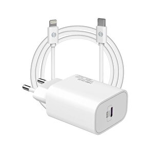 Sl-ec62pd Hızlı Ev Şarj Adaptörü Pd Lightning Iphone Kablolu 20w Pd3.0+qc4.0