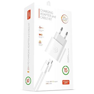 Rxs27 20 Watt Type-c Şarj Başlik Adaptörü + Kablo Seti̇ (apple 15 Pro-promax Uyumlu)