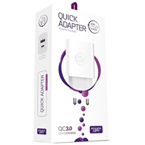 Hw25 Usb 3.0 / Type-c 25w 3.0a Hizli Şarj Aleti̇ Başliği Pd25w
