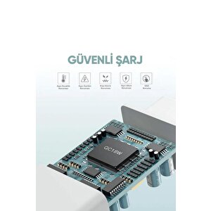 Hakopro Samsung Galaxy A11 A21 A31 A51 A02s A12 A13 A32 Uyumlu Hızlı Şarj Aleti 18w Type-c