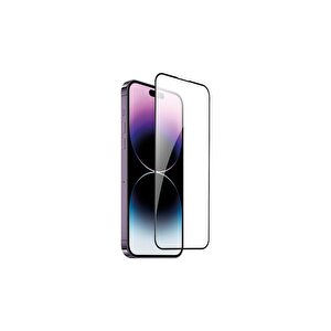 Iphone 14 Pro İle Uyumlu Darbeye Dayanıklı Armor Ekran Koruyucu Cam
