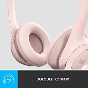 Logitech H390 Kablolu Kulak Üstü Mikrofonlu Kulaklık Pembe