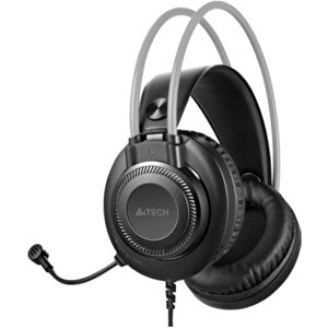 A4 Tech Fh-200u Kablolu Mikrofonlu Kulaklık, Usb, Gri
