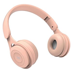 Jopus Ritmo Kulak Üstü Kablolu Kulaklık Katlanabilir Js-80 (pembe)