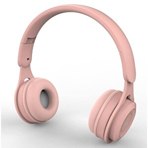 Jopus Ritmo Kulak Üstü Kablolu Kulaklık Katlanabilir Js-80 (pembe)