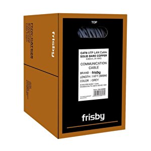 Fnw-cat628 305mt 0.50mm 24awg 100 Bakir Cat6 Kablo