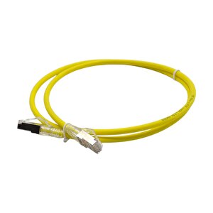 Legrand Cat6a S/ftp Lszh Yellow 1 Mt Patch Cord(051551)