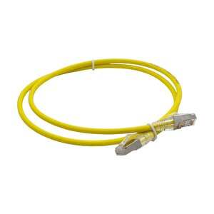 Legrand Cat6a S/ftp Lszh Yellow 1 Mt Patch Cord(051551)