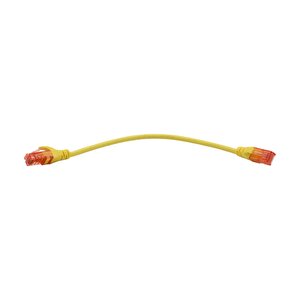 Di̇gi̇tus Patch Cord Utp Cat6 0.25 Mt Yellow (10'lu Paket)