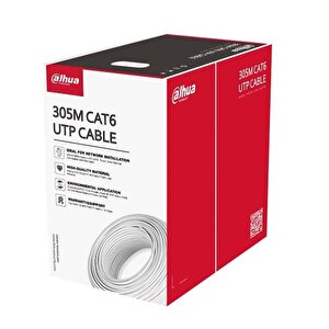 Dh-pfm920i-6un-c Utp Cat6 305 Metre 100 Bakir Gri̇ Renk Bakir Kablo
