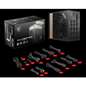 Msi Meg Ai1300p Pcie5 1300w 80+ Platinum Psu