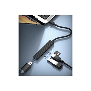 Usb-c 4in1 Hub Adaptör Hb-10