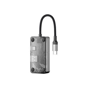 100w Pd 3in1 Type-c To Hdmi Hub Port Adaptör Hb-11