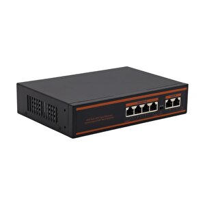 Ojc 4 Port Poe+10-100 Mbps 2 Port 10-100 Uplink Switch 78w