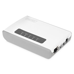 2-port Usb 2.0 Kablosuz Çok Fonksiyonlu Ağ Sunucusu, 300 Mbps, Network Usb Hub, Print Server
Digitus 2-port Usb 2.0 Wireless Multi-functional Network Server, 300 Mbps, Network Usb Hub, Print Server