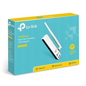 Tp-link Tl-wn722n 150 Mbps Antenli Kablosuz Usb Adaptör