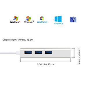 Codegen Cdg-cnv41 Usb 3.0 To Usb3.0/rj45 Eth. Hub