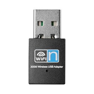 Hy-300n Usb Kablosuz Wifi Alıcı 2.4ghz 300mbps