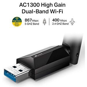 Archer T3u Plus 1300mbps Kablosuz Dual Band Usb Adaptor