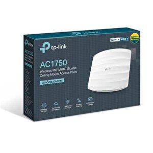 Omada Eap245 Ac1750 Dual Bant Wifi5 2xgbit Rj45 450mbps/2.4ghz Tavan Ti̇pi̇ Access Point (adaptörlü)