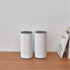 Deco E4-2p Ac1200 Dual Band Ev Ofis Tipi Mesh Router 2-li Paket