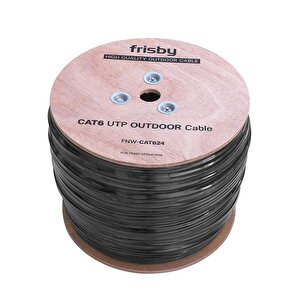 Fnw-cat624 305mt 0.58mm 23awg Cat6 Diş Mekan Utp Kablo