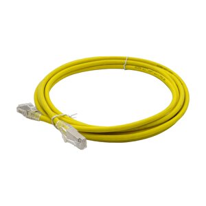 Cat6a S/ftp Lszh Yellow 3 Mt Patch Cord(051553)
