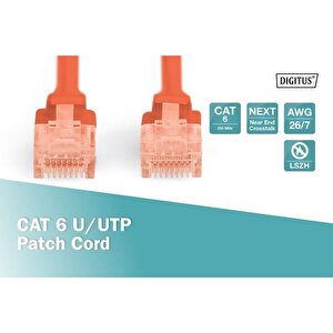 Digitus 10m Cat6 Utp Dk-1617-100/r Kırmızı Patch Kablo