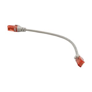 Di̇gi̇tus Patch Cord Utp Cat6 0.25 Mt Grey (10'lu Paket)