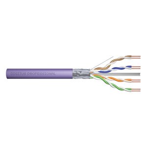 Category 6 (cat. 6) F-utp Data Kablosu
Awg 23/1
Lszh (low Smoke Zero Halogen)
Mor Renk
305 Metrelik Rulolarda