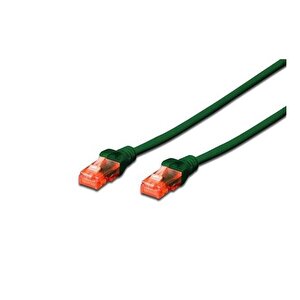 Digitus 2m Cat6 Utp Dk-1617-020/g Yeşil Patch Kablo (10'lu Paket)