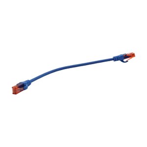 Di̇gi̇tus Patch Cord Utp Cat6 0.25 Mt Blue (10'lu Paket)
