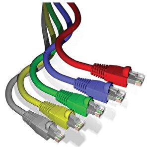 Cat6plus Class E/cat 6 U/utp Patch Kablosu, 24 Awg, 3p Onaylı, 3 Metre, Gri Renk