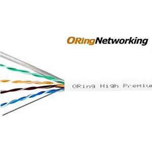 Oring Rw-u0605wh U/utp Cat6 23awg Lszh 250mhz 500 Metre Bakir Beyaz Renk Network Kablosu