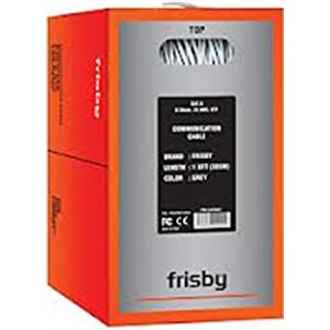 Fr-cat601 305mt 0.58mm 23awg Cat6 Utp Kablo Gri̇