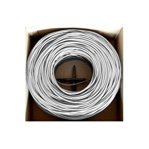 Fr-cat601 305mt 0.58mm 23awg Cat6 Utp Kablo Gri̇