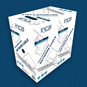 Inca Icat6-305m 305mt 0.57mm 23awg Cat6 Kablo Gri̇