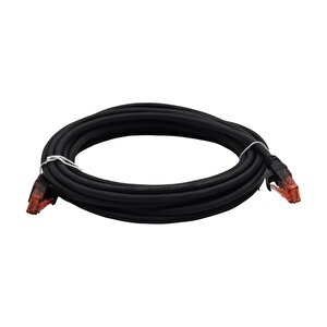 Dk-1617-050/bl 5 Mt Si̇yah Cat6 Patch Cord