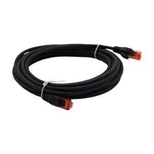 Dk-1617-050/bl 5 Mt Si̇yah Cat6 Patch Cord