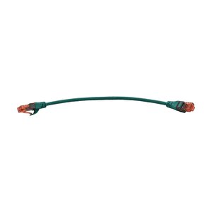 Di̇gi̇tus Patch Cord Utp Cat6 0.25 Mt Grn (10'lu Paket)