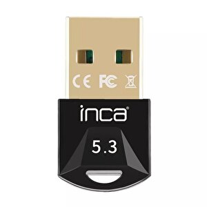 Inca Ibt-503 Mini Usb Dongle Bluetooth 5.3  Adaptör 20 Metre Çekim Gücü