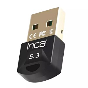 Inca Ibt-503 Mini Usb Dongle Bluetooth 5.3  Adaptör 20 Metre Çekim Gücü