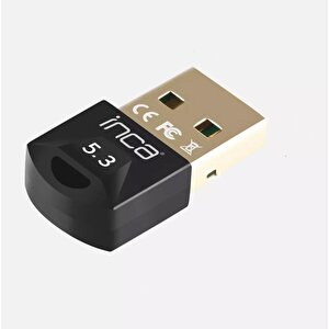 Inca Ibt-503 Mini Usb Dongle Bluetooth 5.3  Adaptör 20 Metre Çekim Gücü