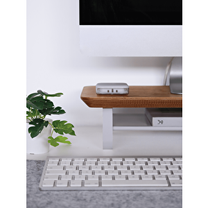 Küçük Monitör Standı (Meşe)
