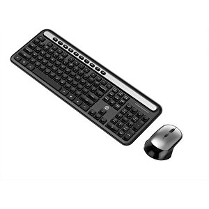 Hp Cs500 Siyah Kablosuz İngilizce Q Slim Klavye + Mouse Set
