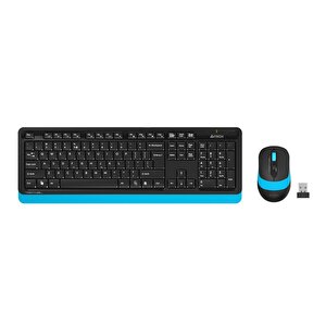 A4 Tech Fg1010 Q 2.4 Ghz Usb Mavi̇ Klavye+mouse Kablosuz Set