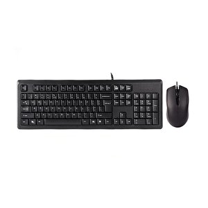 A4 Tech Kr-9276 Q Usb Standart Klavye+opti̇k Mouse