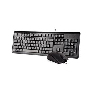 A4 Tech Kr-9276 Q Usb Standart Klavye+opti̇k Mouse