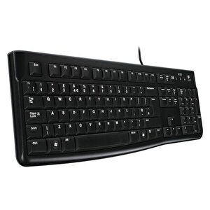 Logitech K120 Q Usb Kablolu Klavye Si̇yah 920-002505